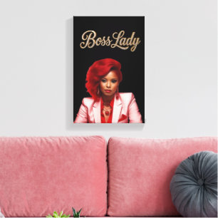 Boss Lady Canvas Print