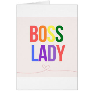 BOSS LADY CARDS