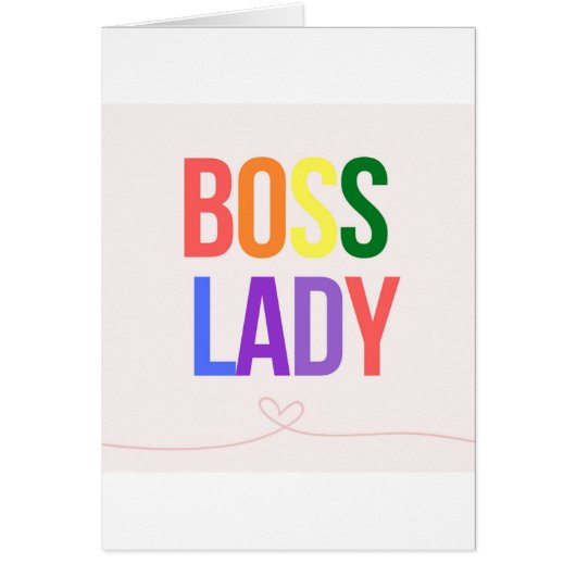 BOSS LADY CARDS (Front)