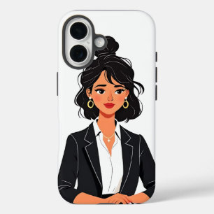 Boss Lady CEO Woman City Skyline Phone Case Empowe