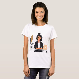 Boss Lady CEO Woman City Skyline T-Shirt Empowerme