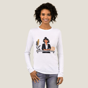 Boss Lady CEO Woman City Skyline T-Shirt Empowerme Tri-Blend Shirt