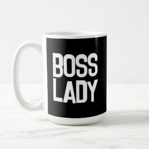 BOSS LADY COFFEE MUG