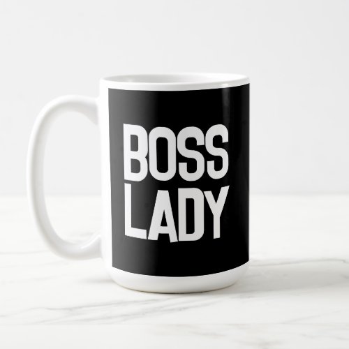 BOSS LADY COFFEE MUG