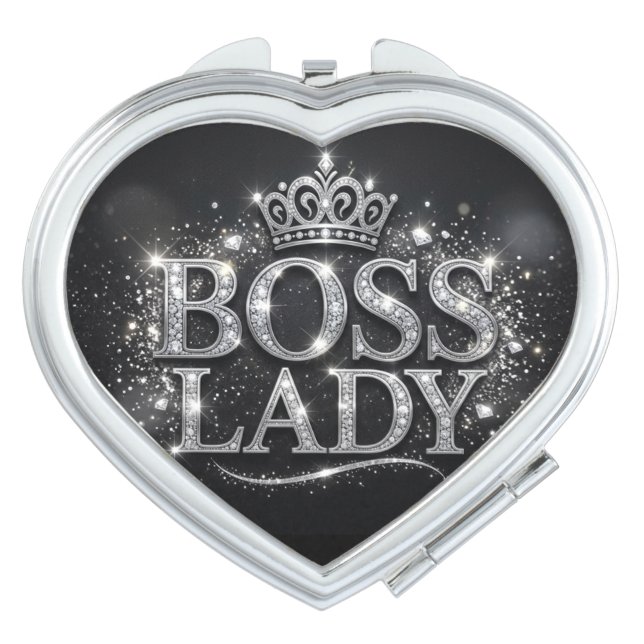 Boss Lady compact mirror (Front)