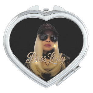 Boss Lady compact mirror