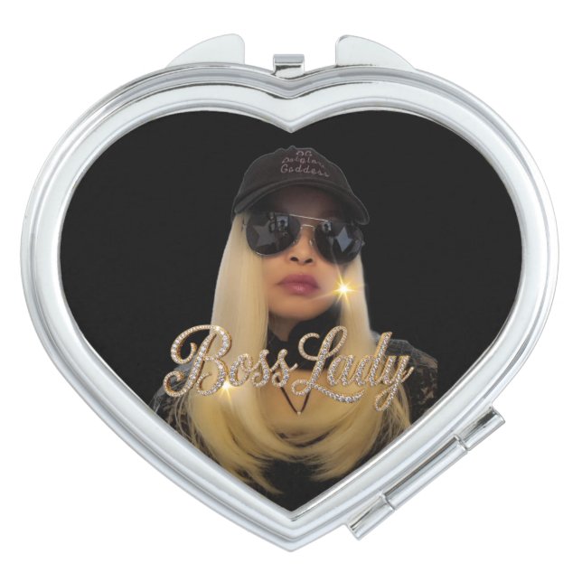 Boss Lady compact mirror (Front)