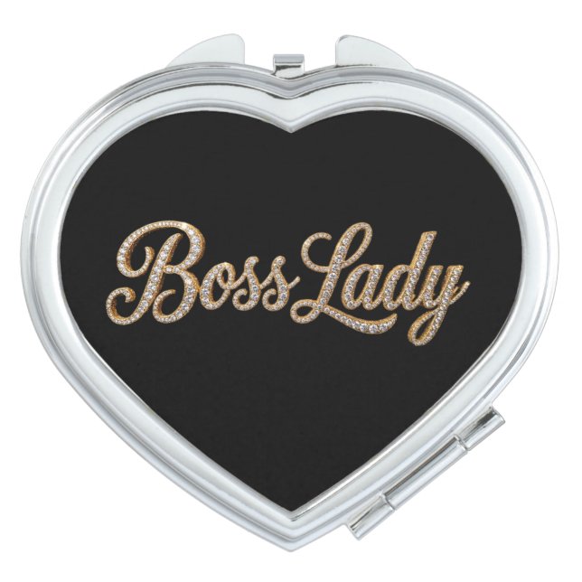Boss Lady compact mirror (Front)