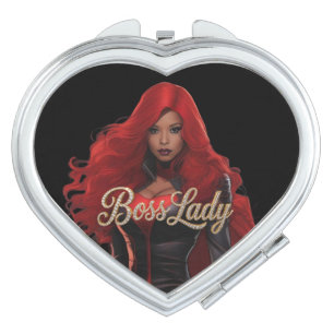 Boss Lady compact mirror