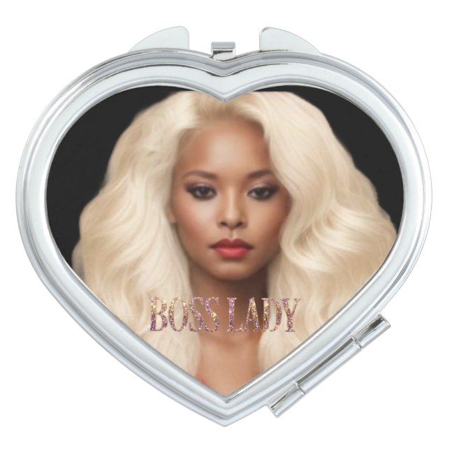 Boss Lady compact mirror (Front)