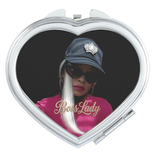 Boss Lady compact mirror (Front)