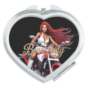 Boss Lady compact mirror