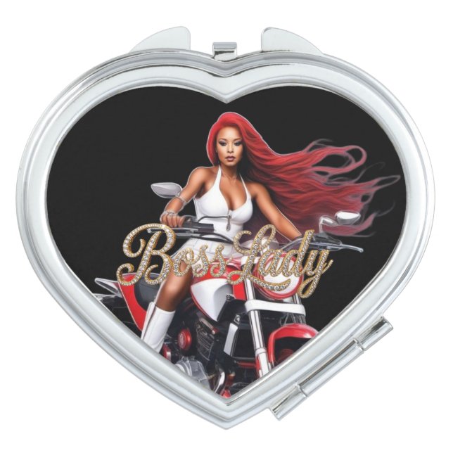 Boss Lady compact mirror (Front)