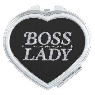 Boss Lady compact mirror