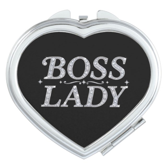 Boss Lady compact mirror (Front)
