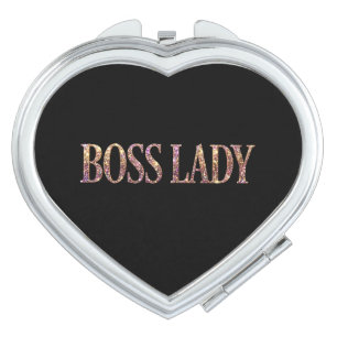 Boss Lady compact mirror