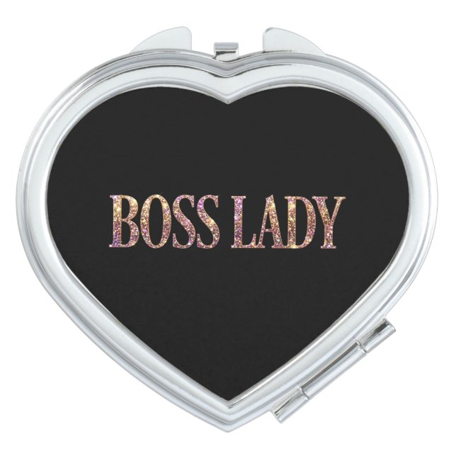 Boss Lady compact mirror (Front)