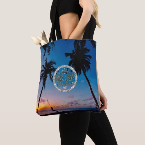 Boss Lady Couture All-Over-Print Tote Bag