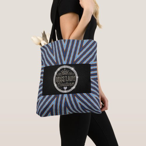 Boss Lady Couture All-Over-Print Tote Bag