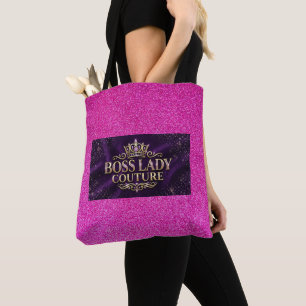 Boss Lady Couture All-Over-Print Tote Bag