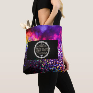 Boss Lady Couture All-Over-Print Tote Bag