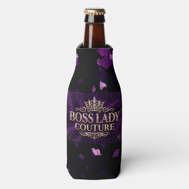 Boss Lady Couture Bottle Cooler (Bottle Front)