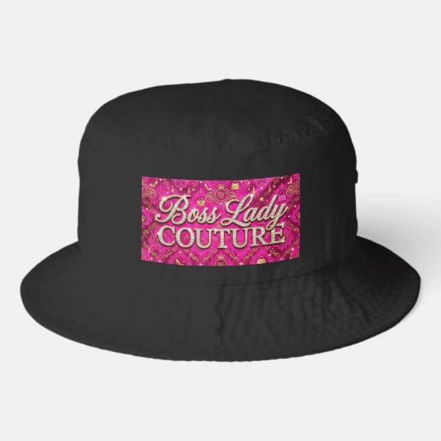 Boss Lady Couture Bucket Hat (Front)
