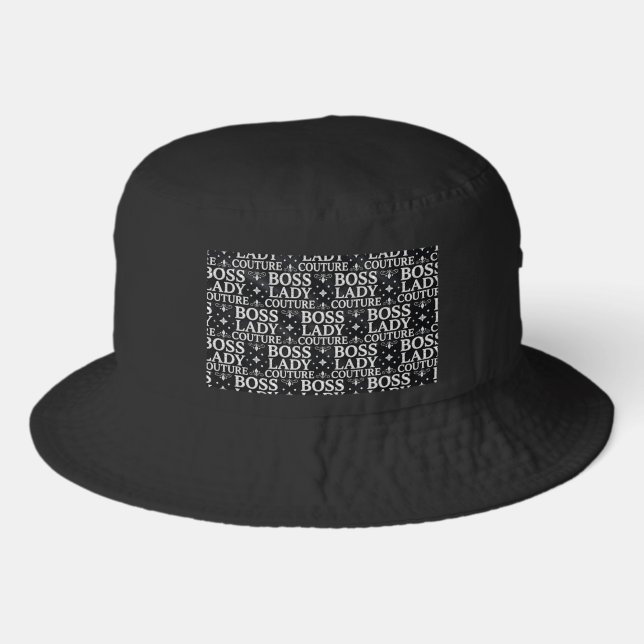 Boss Lady Couture Bucket Hat (Front)
