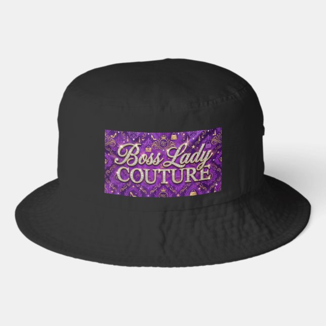 Boss Lady Couture Bucket Hat (Front)