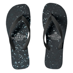 Boss Lady Couture Pair of Flip Flops