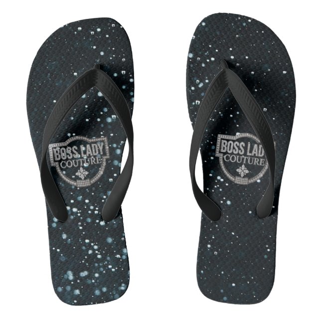 Boss Lady Couture Pair of Flip Flops (Footbed)