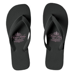Boss Lady Couture Pair of Flip Flops