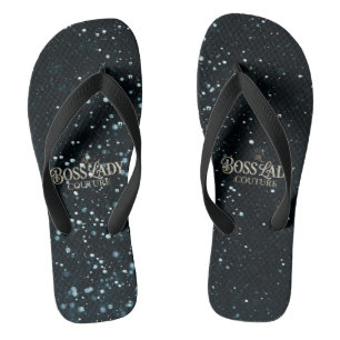 Boss Lady Couture Pair of Flip Flops