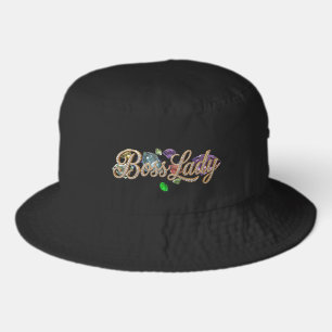Boss Lady Diamonds Bucket Hat