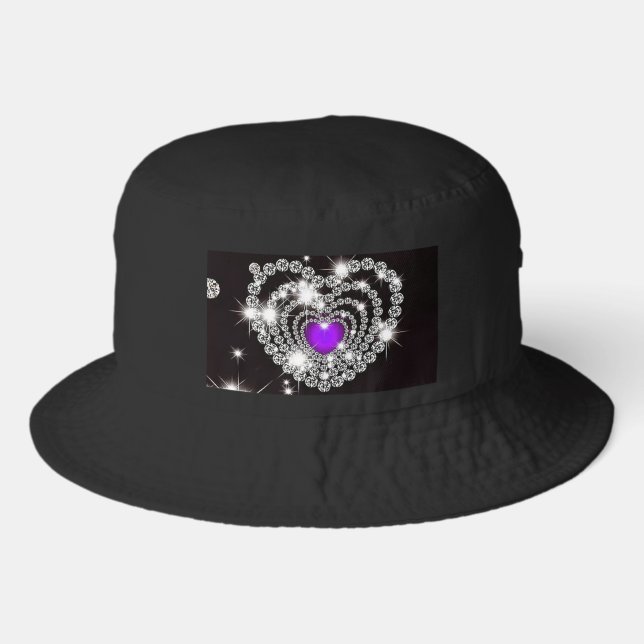 Boss Lady Diamonds Bucket Hat (Front)