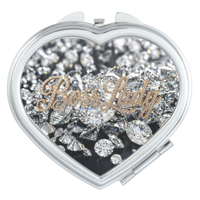 Boss Lady Diamonds compact mirror (Front)