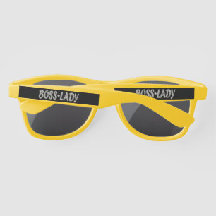 Boss Lady Diamonds Plastic Sunglasses