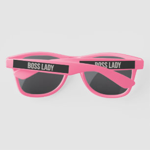 Boss Lady Diamonds Plastic Sunglasses