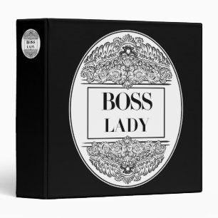 Boss Lady – Elegant Empowerment 3 Ring Binder