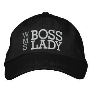 BOSS, LADY EMBROIDERED BASEBALL HAT