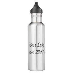 Boss Lady Est.  Stainless Steel Water Bottle
