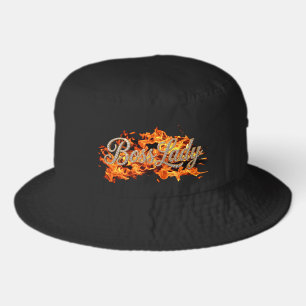 Boss Lady Fire Bucket Hat