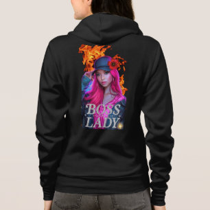 Boss Lady Fire Hoodie