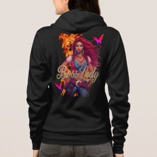 Boss Lady Fire Hoodie
