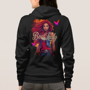 Boss Lady Fire Hoodie