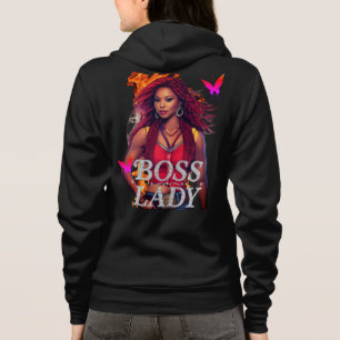 Boss Lady Fire Hoodie