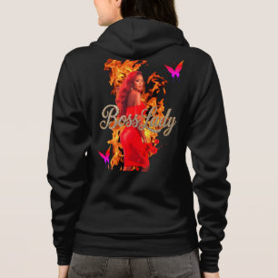 Boss Lady Fire Hoodie