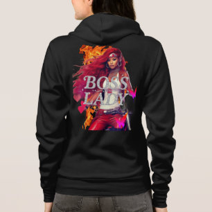Boss Lady Fire Hoodie