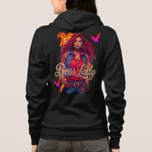 Boss Lady Fire Hoodie