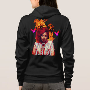 Boss Lady Fire Hoodie